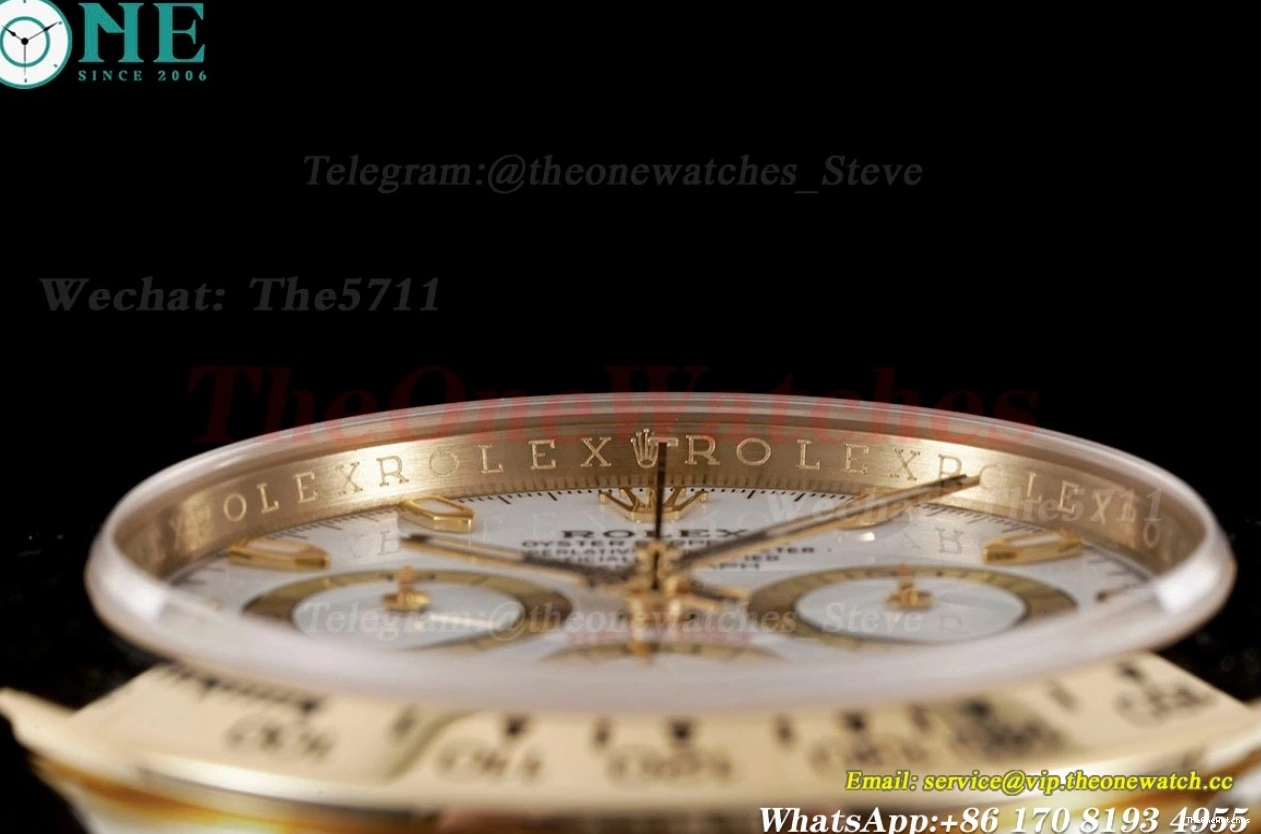 SA4130 116508 White Stk YG YG KING Daytona 40mm 0206